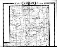 Marion Township, Union Township, Kimberlain, Slabtown, Rosston, Northfield - Above, Boone County 1878 Microfilm